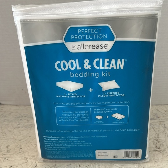New Allerease Perfect Protection Cool & Clean Bedding Kit Twin /Twin XL - Picture 5 of 5